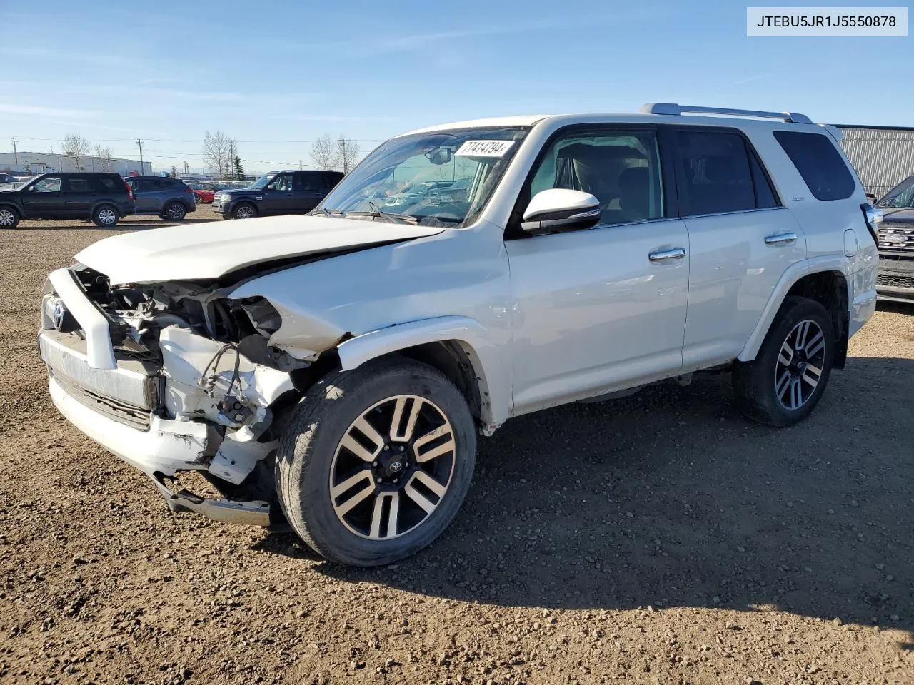 JTEBU5JR1J5550878 2018 Toyota 4Runner Sr5/Sr5 Premium