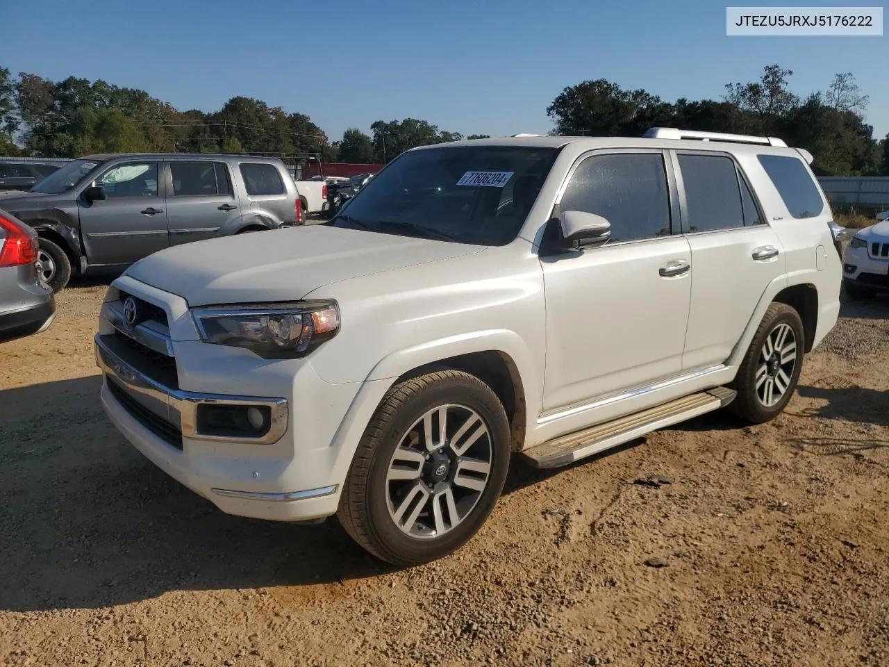 2018 Toyota 4Runner Sr5 VIN: JTEZU5JRXJ5176222 Lot: 77606204