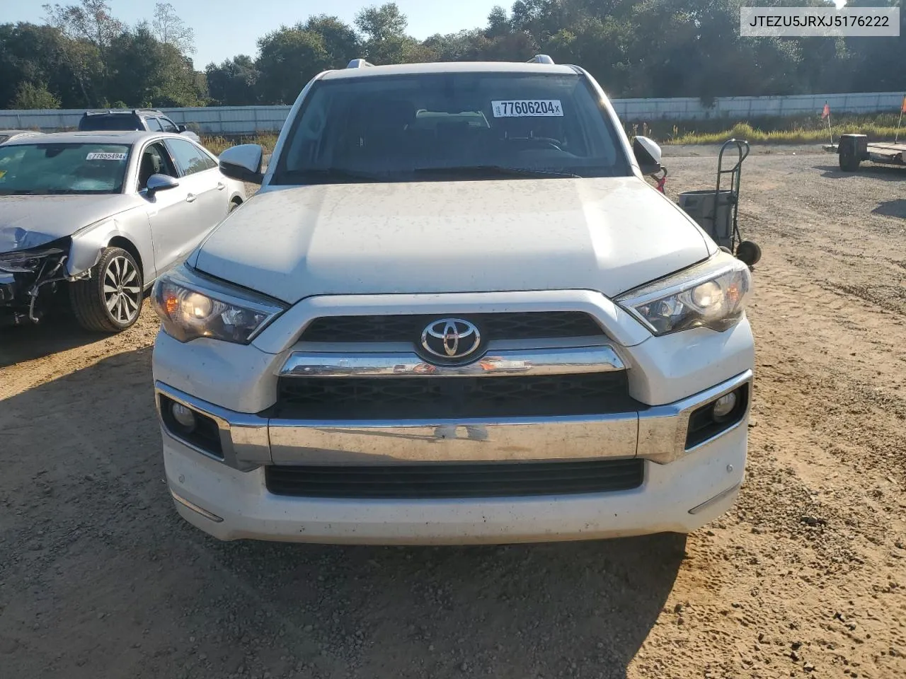 2018 Toyota 4Runner Sr5 VIN: JTEZU5JRXJ5176222 Lot: 77606204