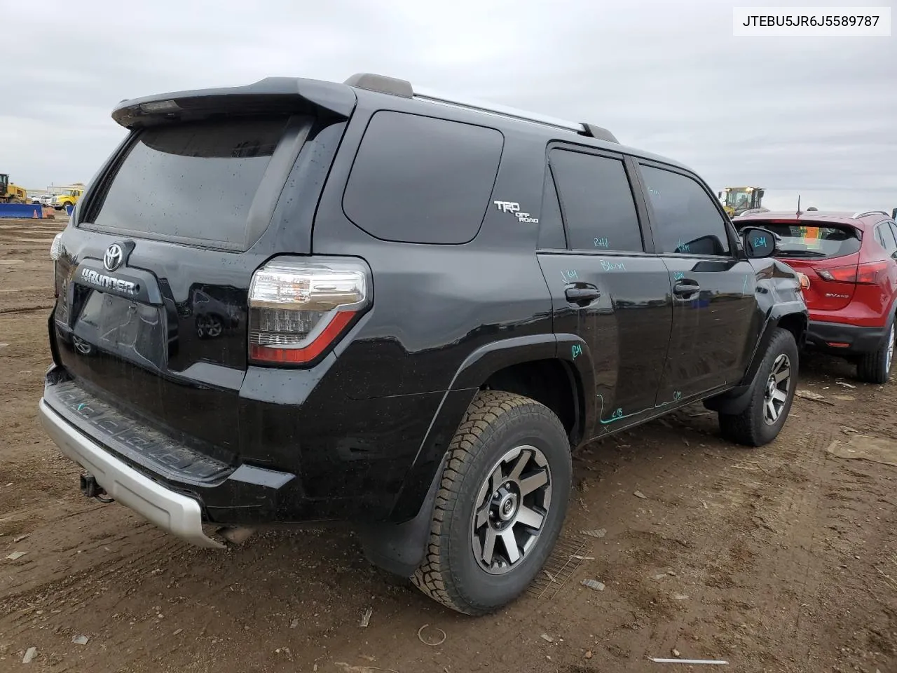 2018 Toyota 4Runner Sr5/Sr5 Premium VIN: JTEBU5JR6J5589787 Lot: 77610204