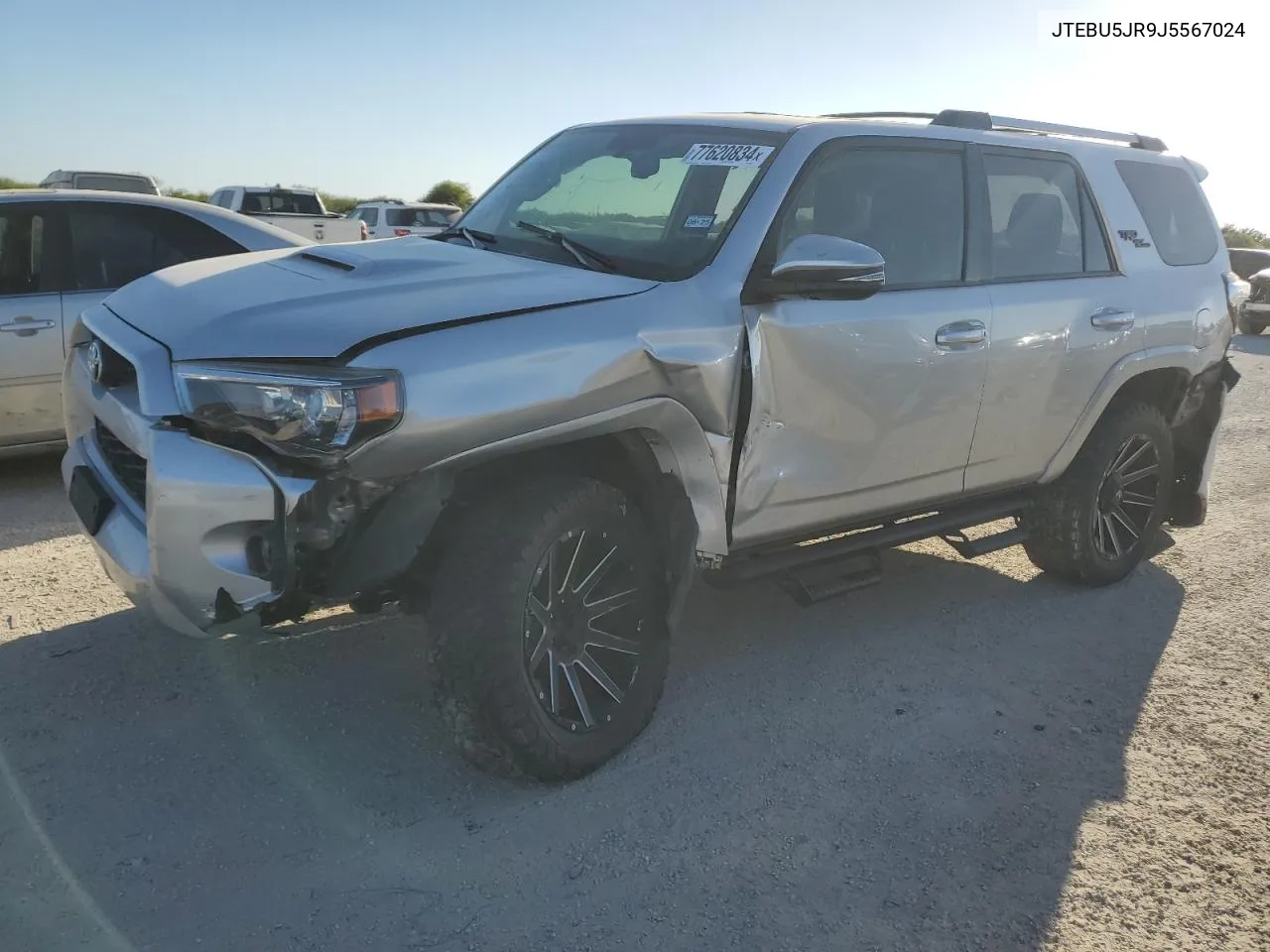 2018 Toyota 4Runner Sr5/Sr5 Premium VIN: JTEBU5JR9J5567024 Lot: 77620834