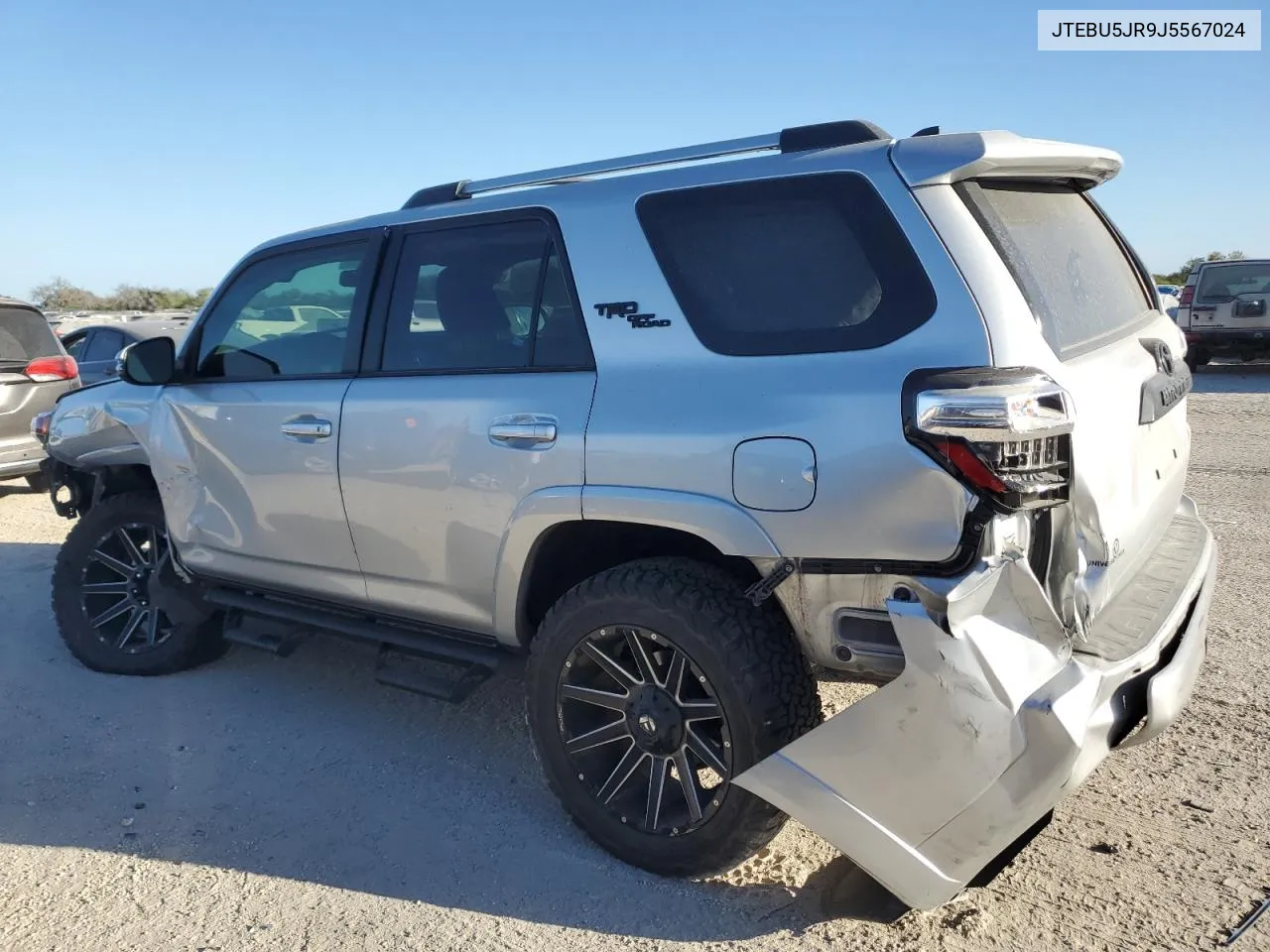 2018 Toyota 4Runner Sr5/Sr5 Premium VIN: JTEBU5JR9J5567024 Lot: 77620834