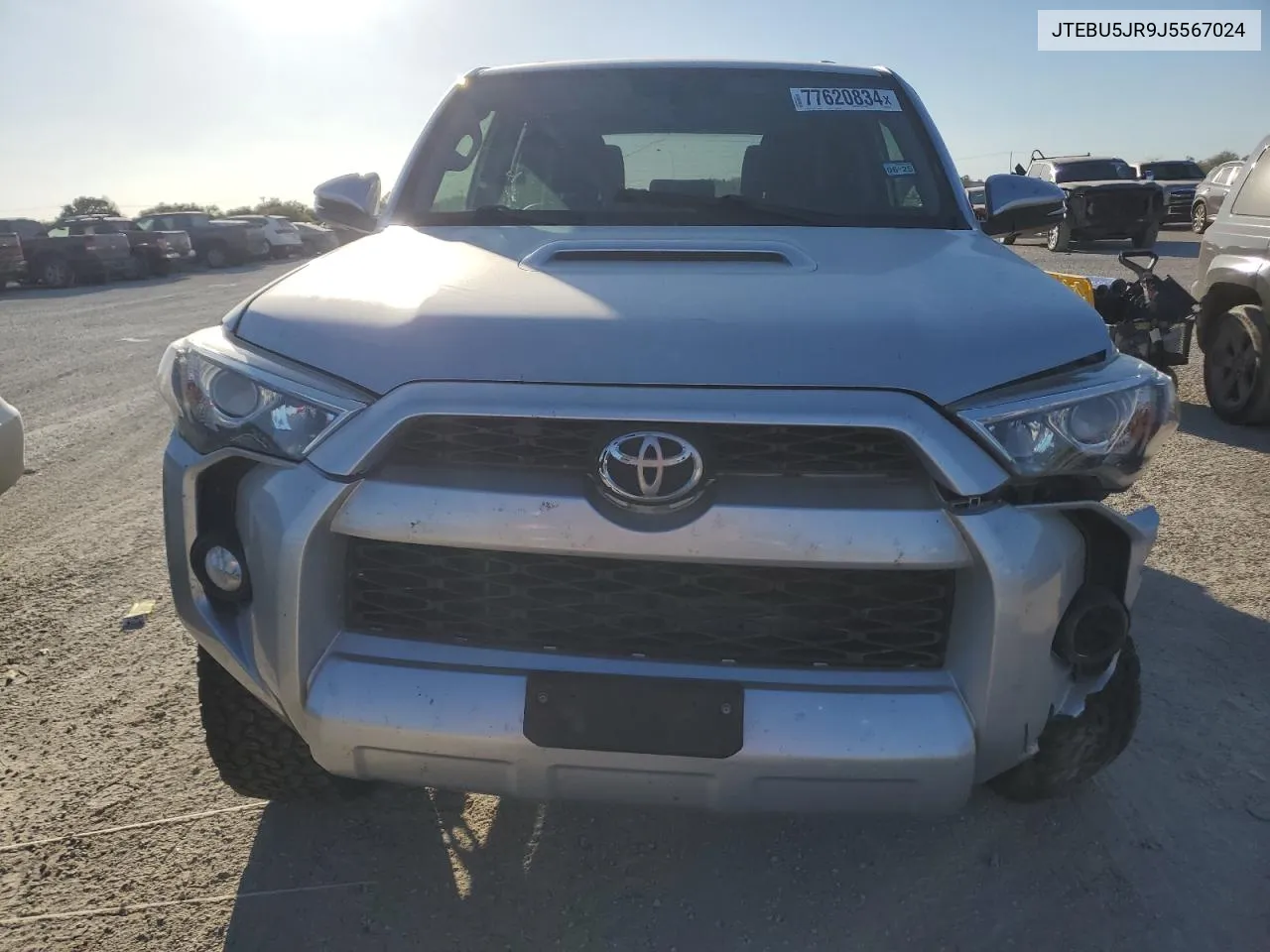 2018 Toyota 4Runner Sr5/Sr5 Premium VIN: JTEBU5JR9J5567024 Lot: 77620834