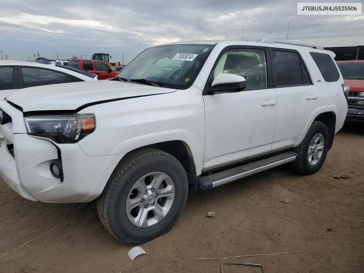 2018 Toyota 4Runner Sr5/Sr5 Premium VIN: JTEBU5JR4J5525506 Lot: 77655014