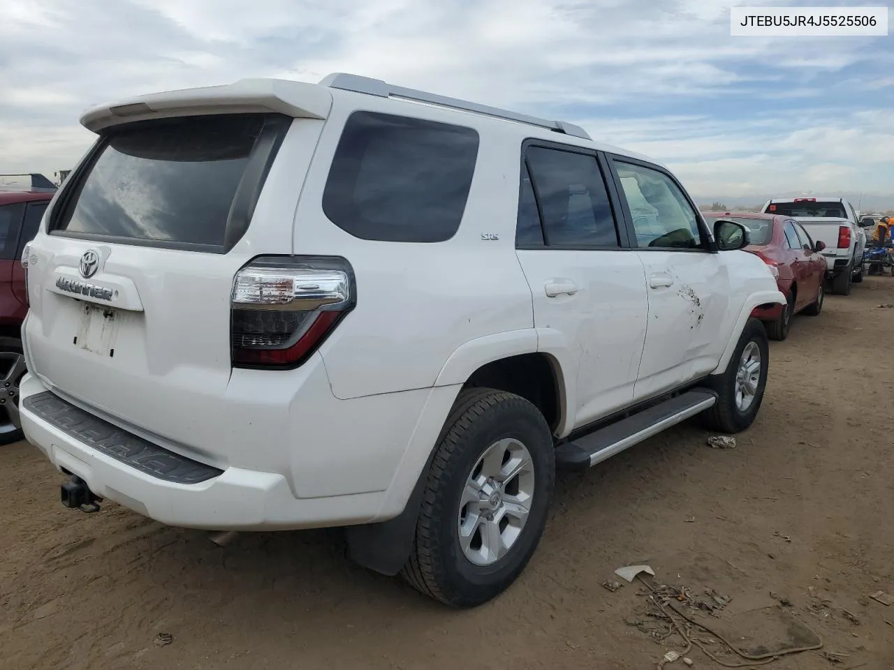 2018 Toyota 4Runner Sr5/Sr5 Premium VIN: JTEBU5JR4J5525506 Lot: 77655014