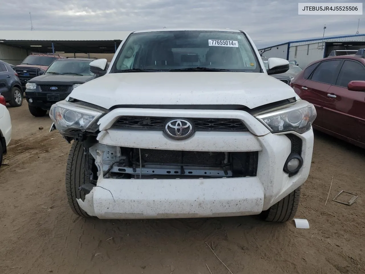 2018 Toyota 4Runner Sr5/Sr5 Premium VIN: JTEBU5JR4J5525506 Lot: 77655014