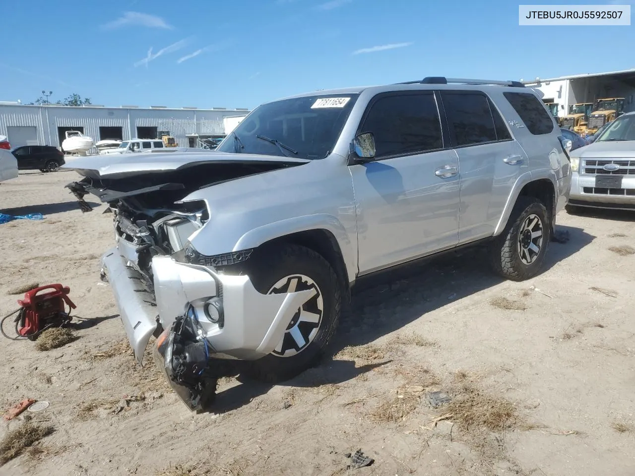 JTEBU5JR0J5592507 2018 Toyota 4Runner Sr5/Sr5 Premium