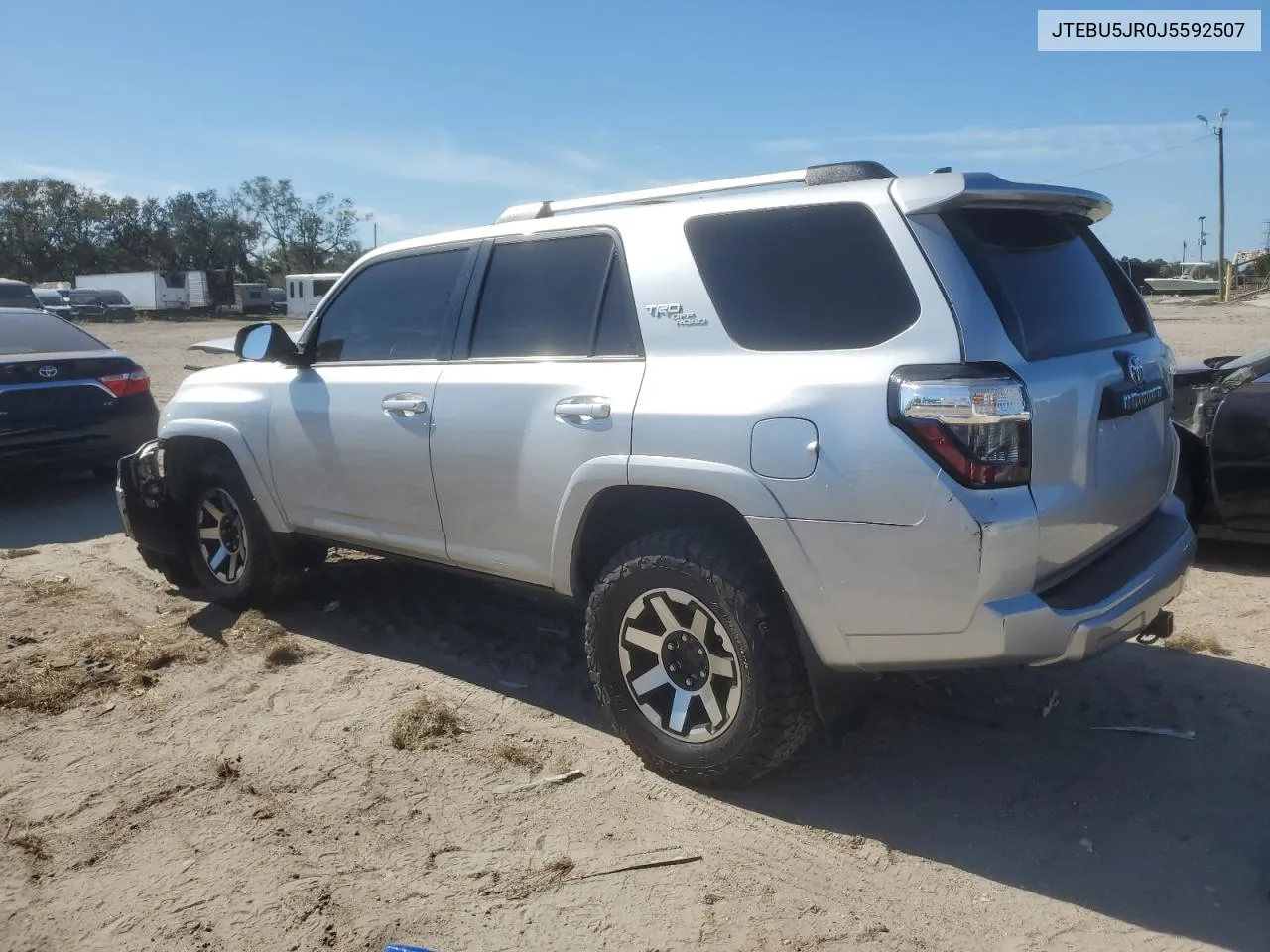 2018 Toyota 4Runner Sr5/Sr5 Premium VIN: JTEBU5JR0J5592507 Lot: 77811654