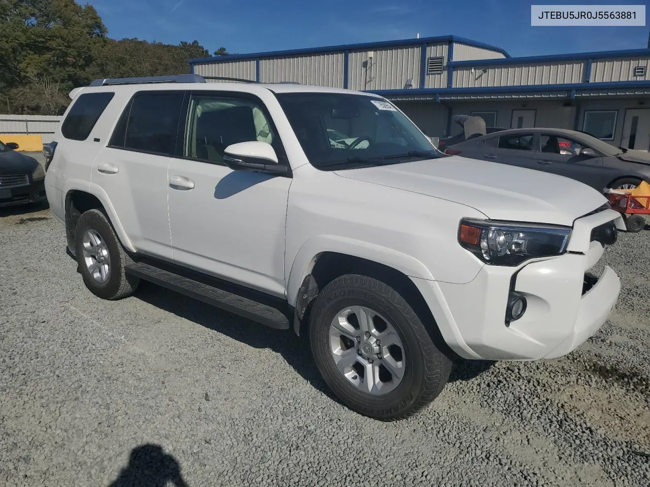 2018 Toyota 4Runner Sr5/Sr5 Premium VIN: JTEBU5JR0J5563881 Lot: 77858954