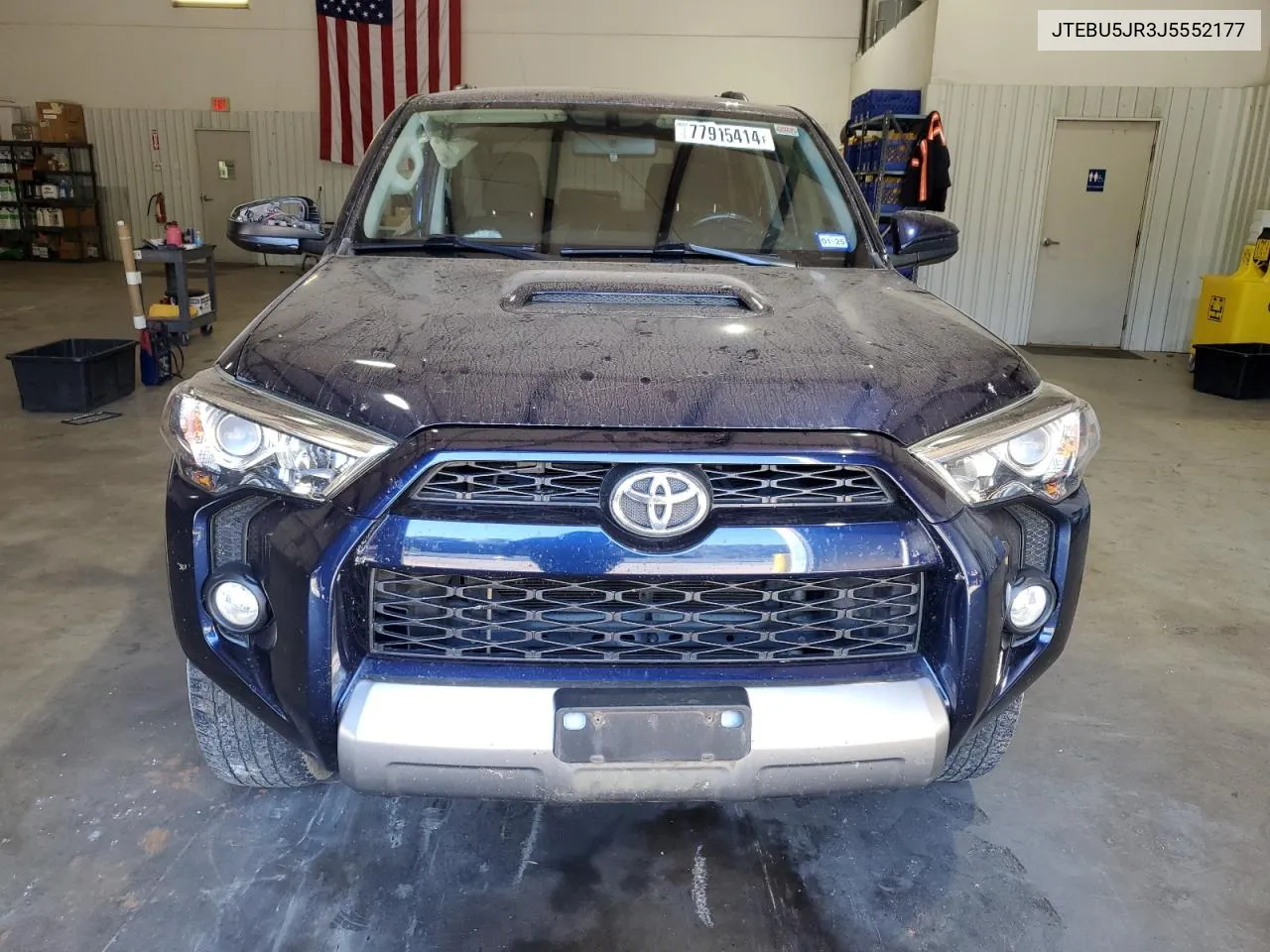 2018 Toyota 4Runner Sr5/Sr5 Premium VIN: JTEBU5JR3J5552177 Lot: 77915414