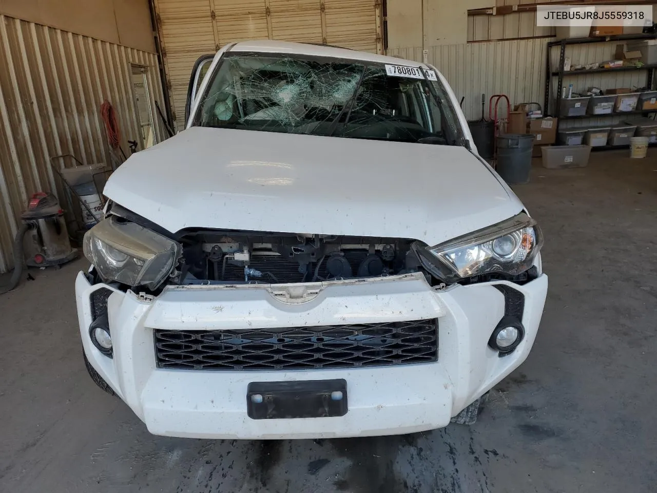 JTEBU5JR8J5559318 2018 Toyota 4Runner Sr5/Sr5 Premium