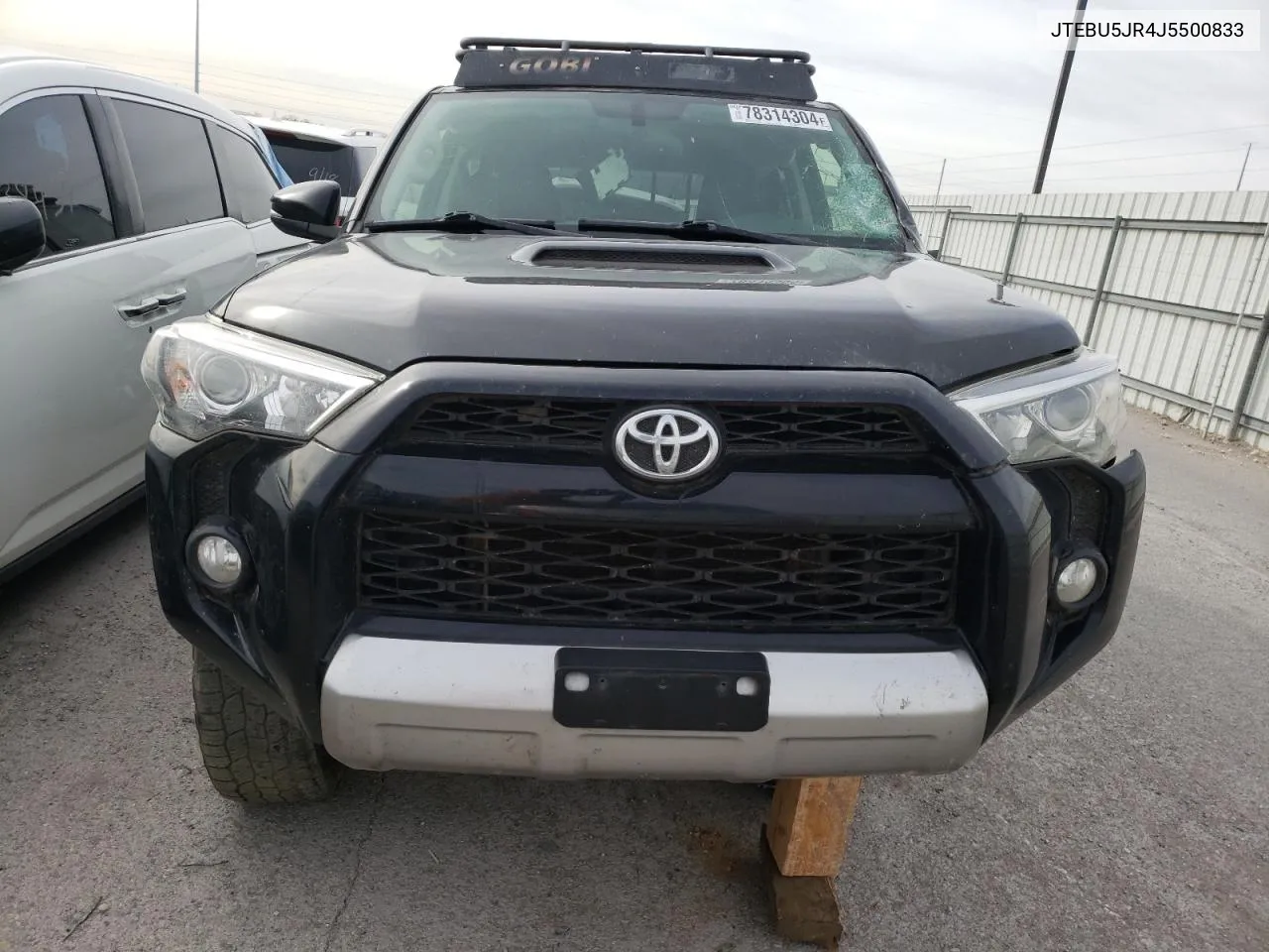 2018 Toyota 4Runner Sr5/Sr5 Premium VIN: JTEBU5JR4J5500833 Lot: 78314304