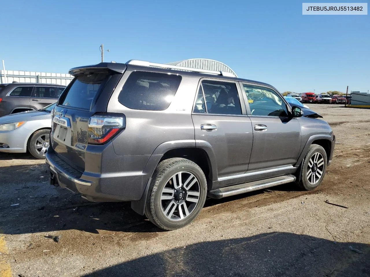 2018 Toyota 4Runner Sr5/Sr5 Premium VIN: JTEBU5JR0J5513482 Lot: 78533454