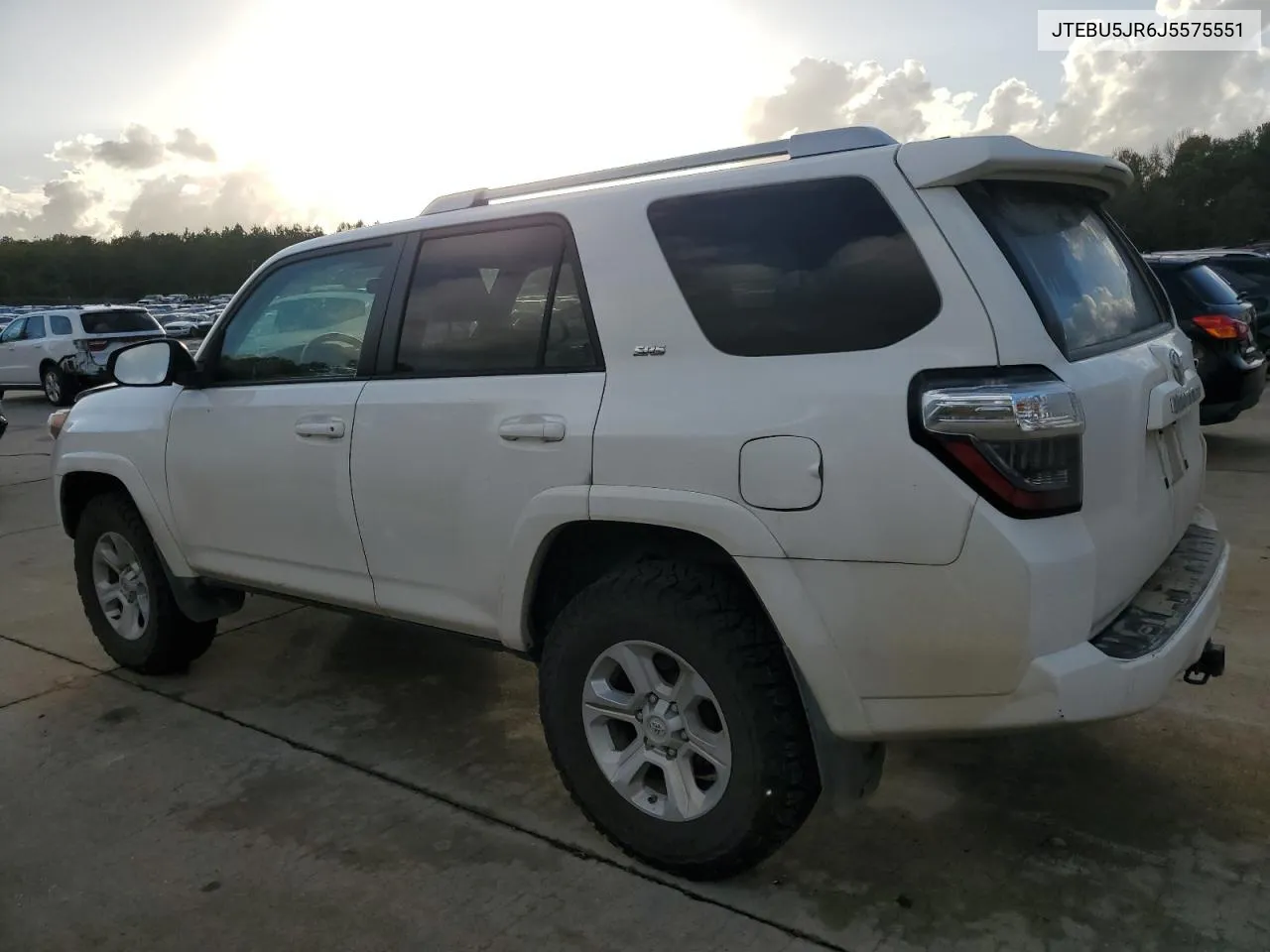 2018 Toyota 4Runner Sr5/Sr5 Premium VIN: JTEBU5JR6J5575551 Lot: 78641514