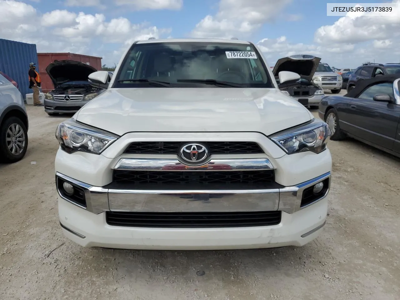 2018 Toyota 4Runner Sr5 VIN: JTEZU5JR3J5173839 Lot: 78722054