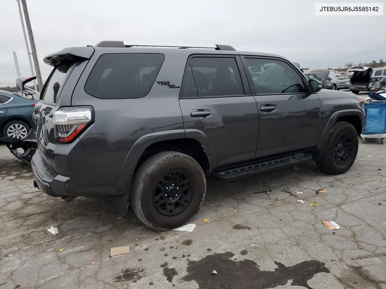 2018 Toyota 4Runner Sr5/Sr5 Premium VIN: JTEBU5JR6J5585142 Lot: 78990914