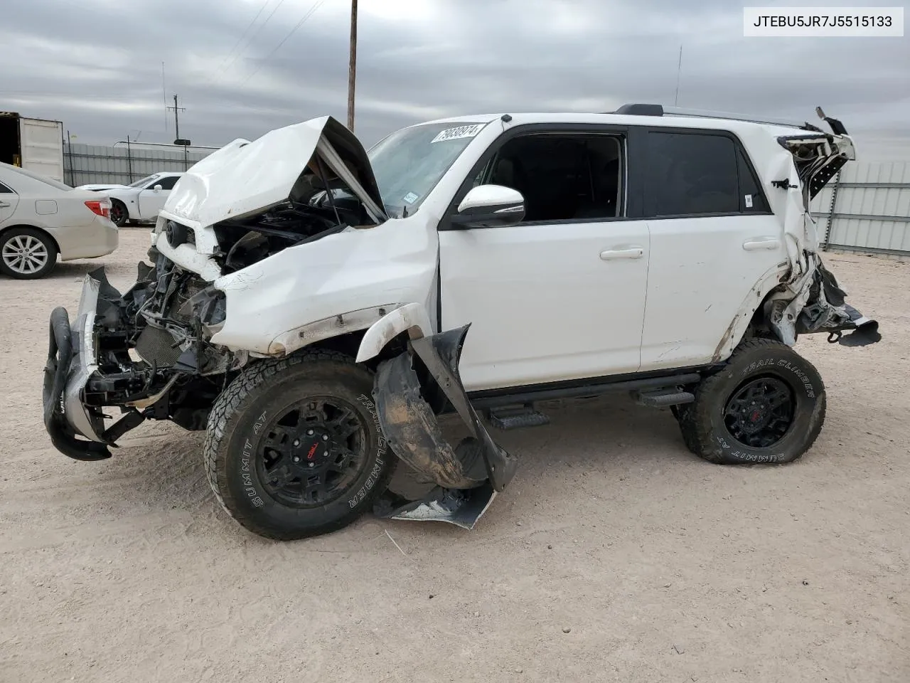 2018 Toyota 4Runner Sr5/Sr5 Premium VIN: JTEBU5JR7J5515133 Lot: 79030974