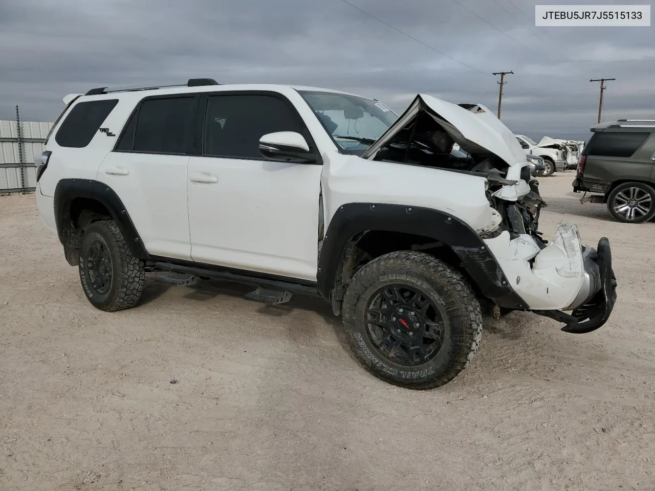 2018 Toyota 4Runner Sr5/Sr5 Premium VIN: JTEBU5JR7J5515133 Lot: 79030974