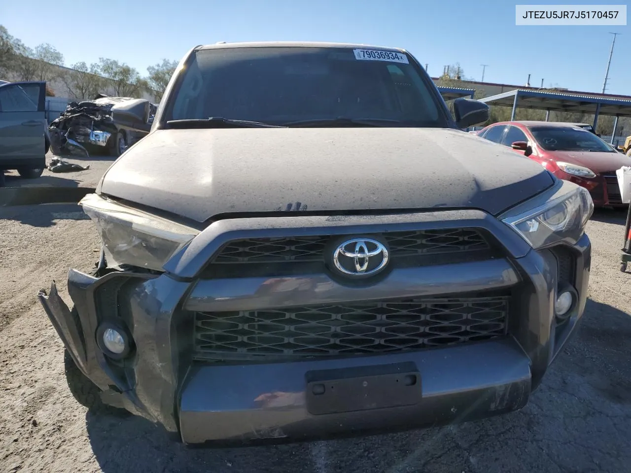 2018 Toyota 4Runner Sr5 VIN: JTEZU5JR7J5170457 Lot: 79036934