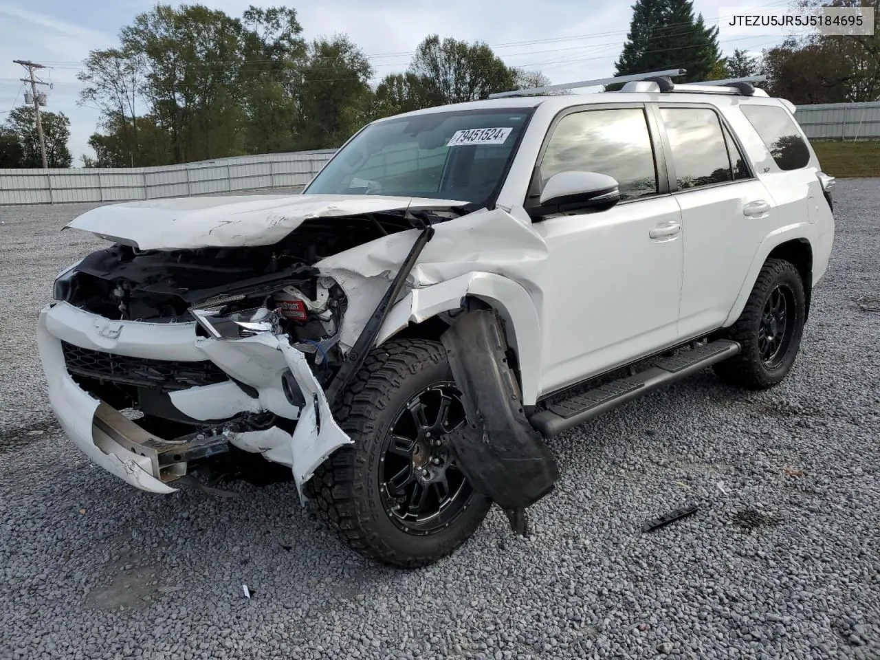 2018 Toyota 4Runner Sr5 VIN: JTEZU5JR5J5184695 Lot: 79451524