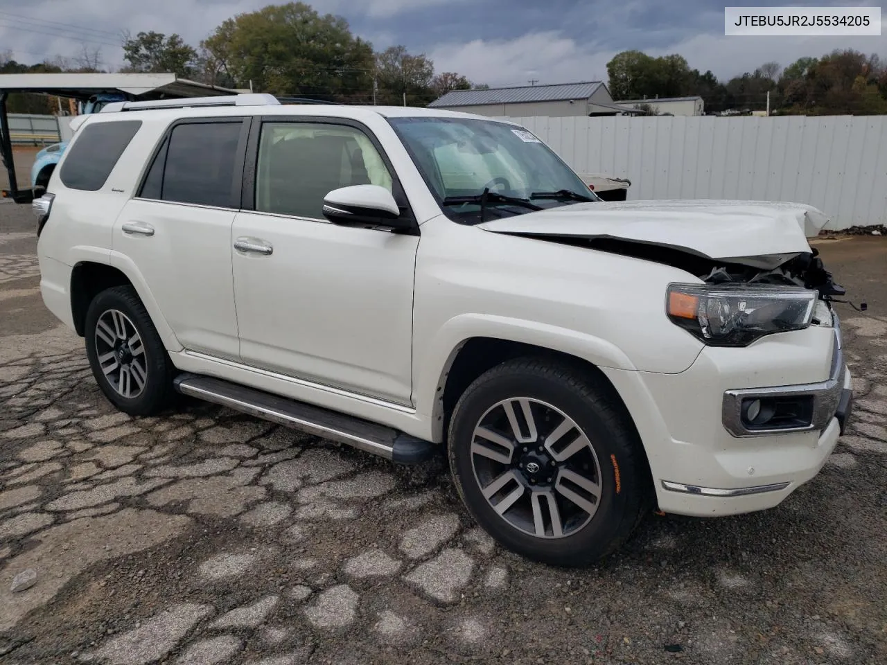 2018 Toyota 4Runner Sr5/Sr5 Premium VIN: JTEBU5JR2J5534205 Lot: 79502234