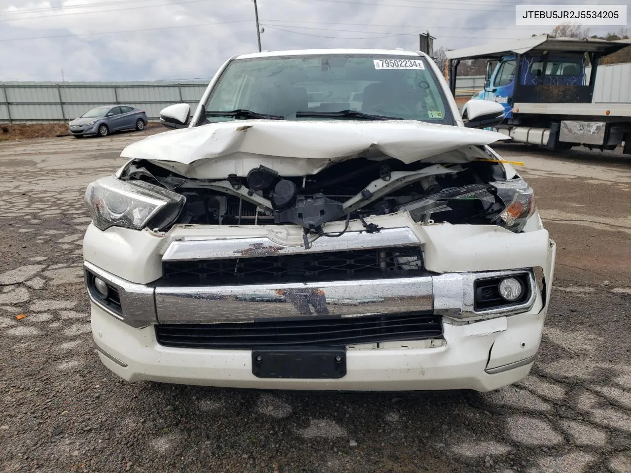 2018 Toyota 4Runner Sr5/Sr5 Premium VIN: JTEBU5JR2J5534205 Lot: 79502234