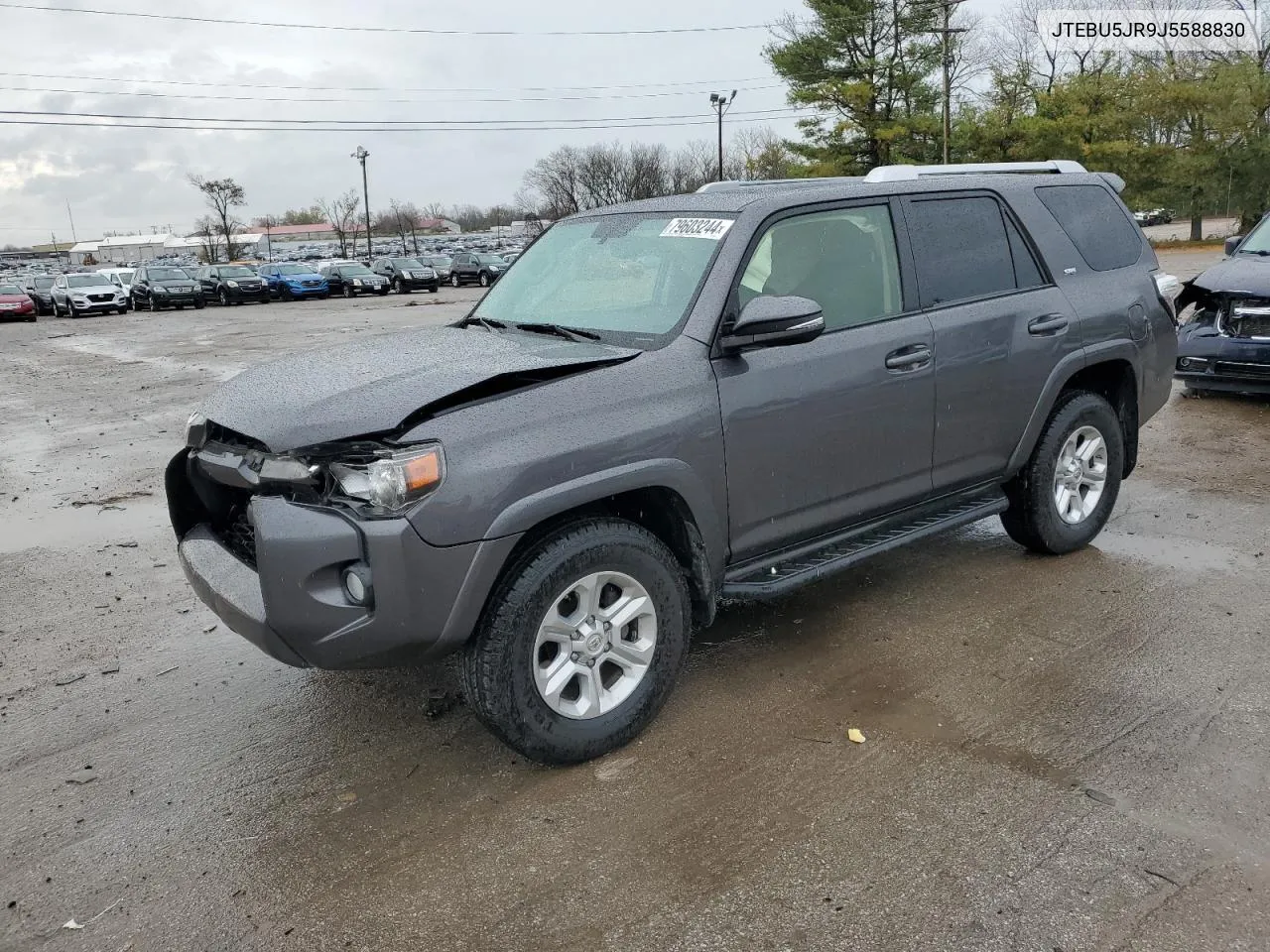 2018 Toyota 4Runner Sr5/Sr5 Premium VIN: JTEBU5JR9J5588830 Lot: 79603244