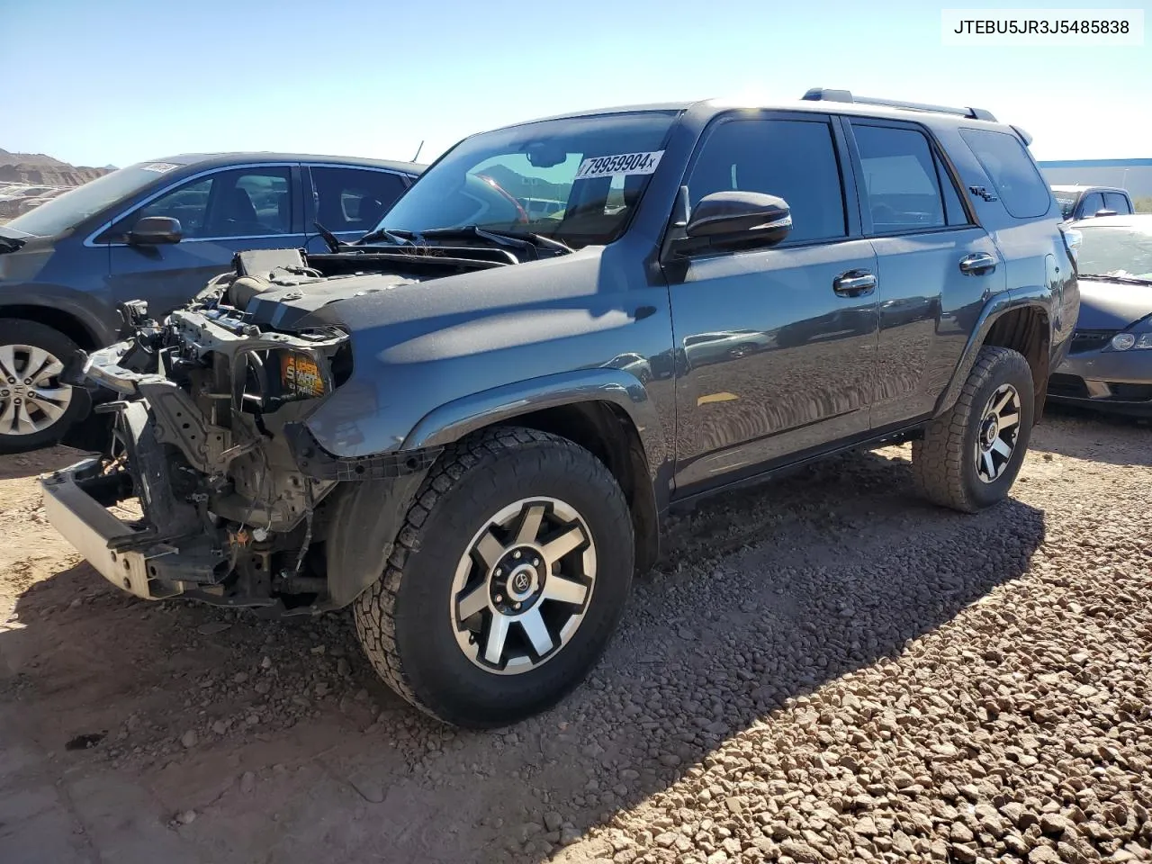 2018 Toyota 4Runner Sr5/Sr5 Premium VIN: JTEBU5JR3J5485838 Lot: 79959904