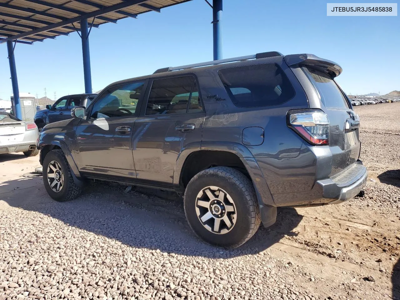 2018 Toyota 4Runner Sr5/Sr5 Premium VIN: JTEBU5JR3J5485838 Lot: 79959904