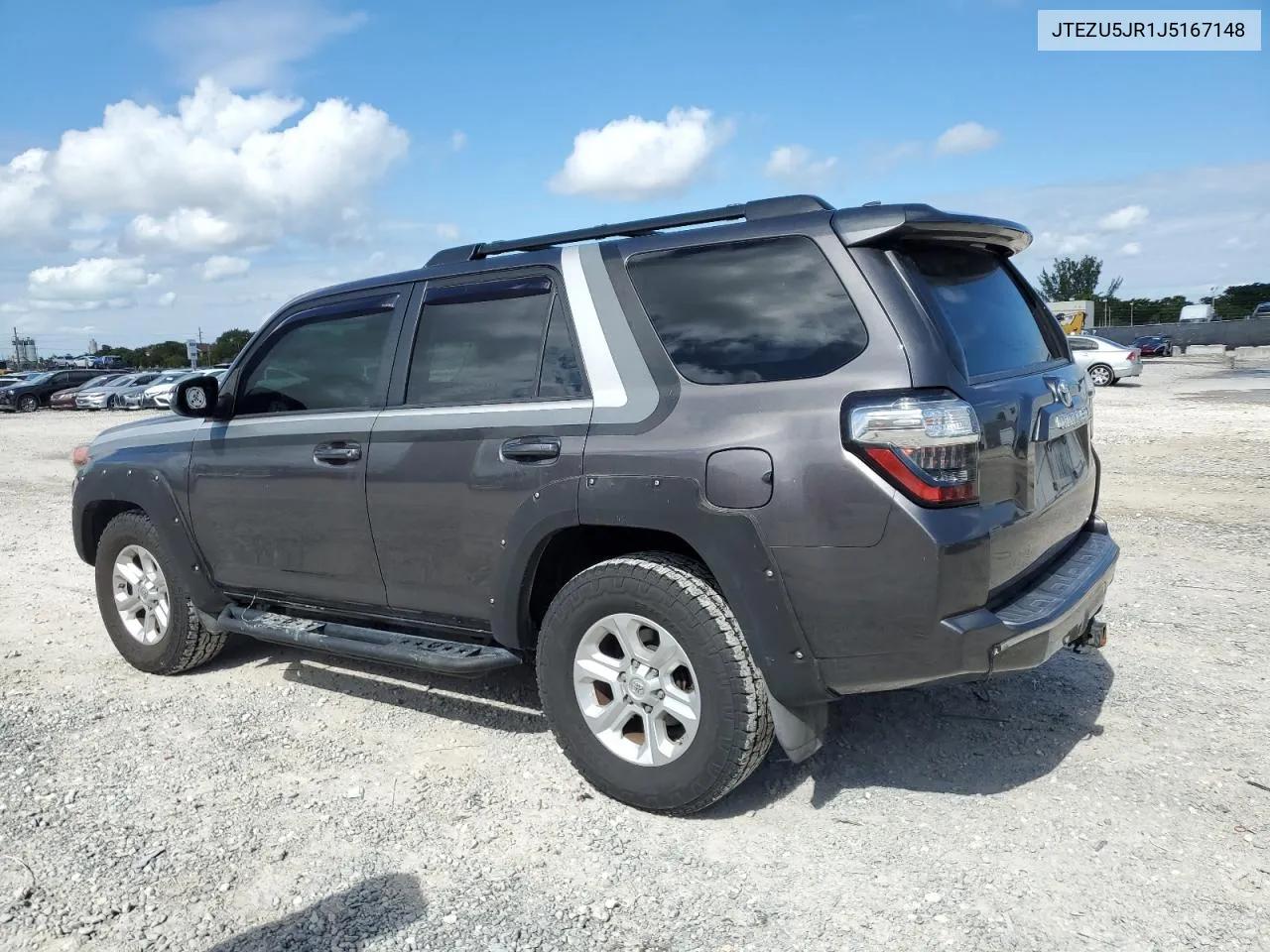 2018 Toyota 4Runner Sr5 VIN: JTEZU5JR1J5167148 Lot: 79969144