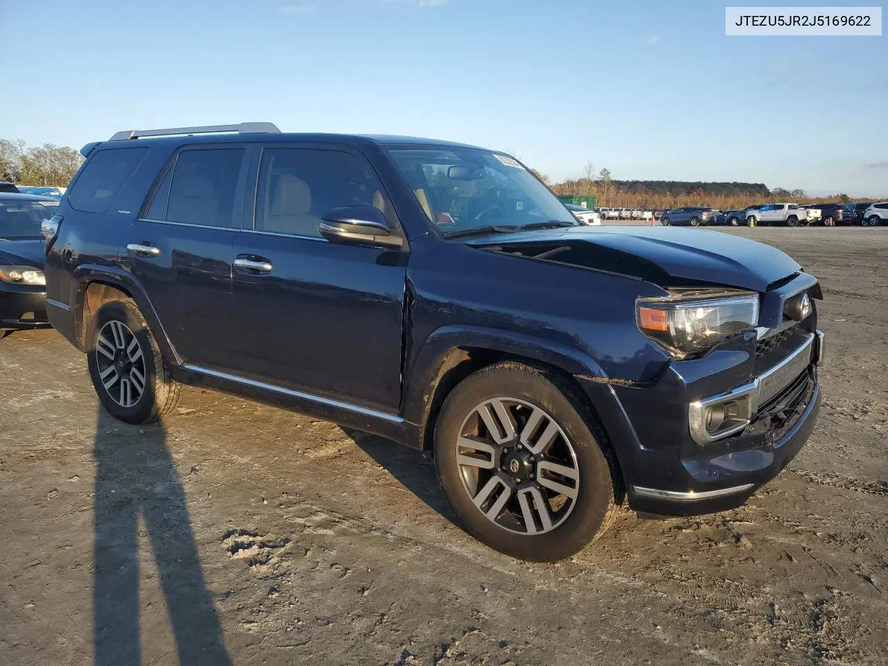 2018 Toyota 4Runner Sr5 VIN: JTEZU5JR2J5169622 Lot: 80330584