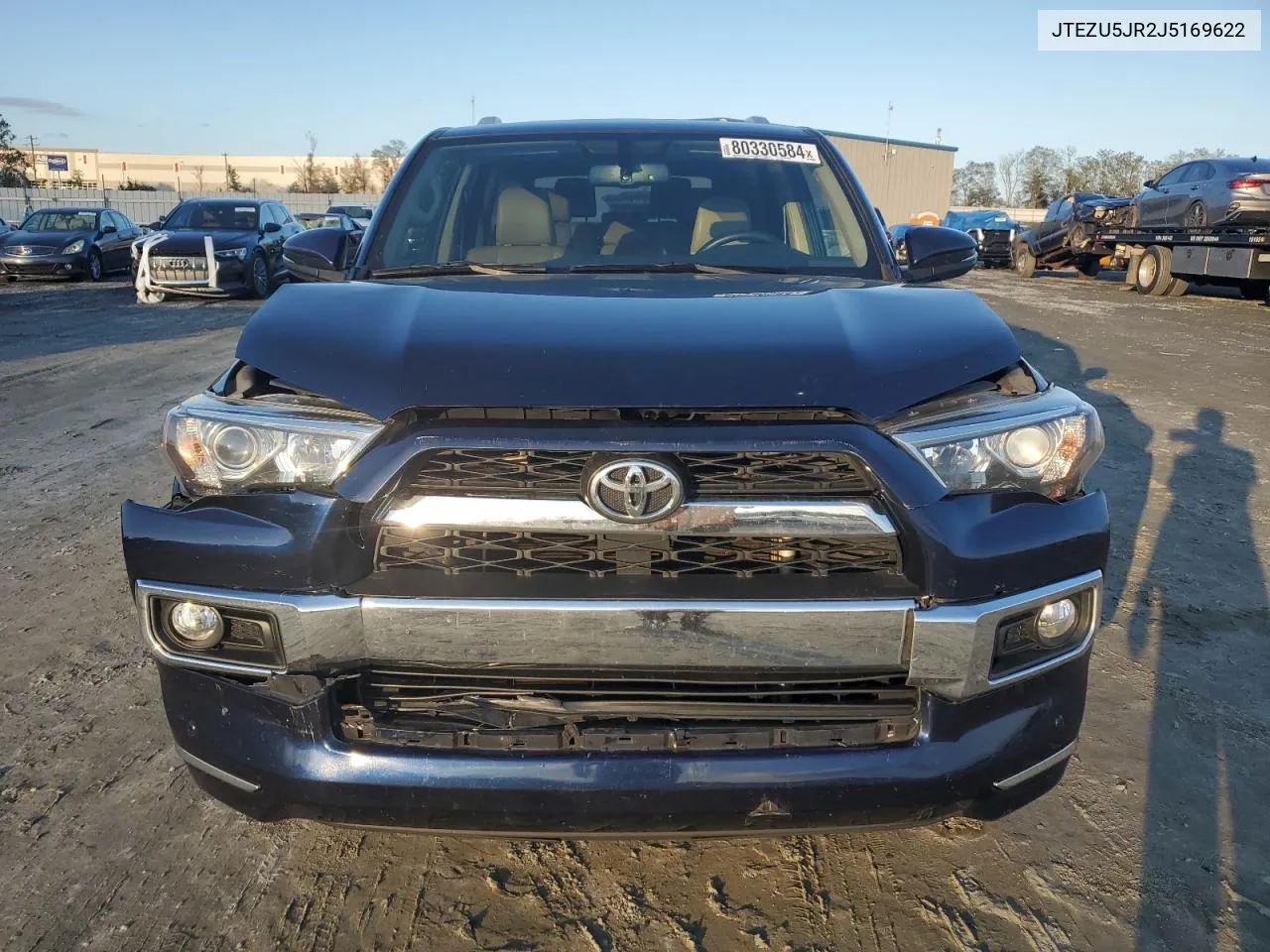 2018 Toyota 4Runner Sr5 VIN: JTEZU5JR2J5169622 Lot: 80330584