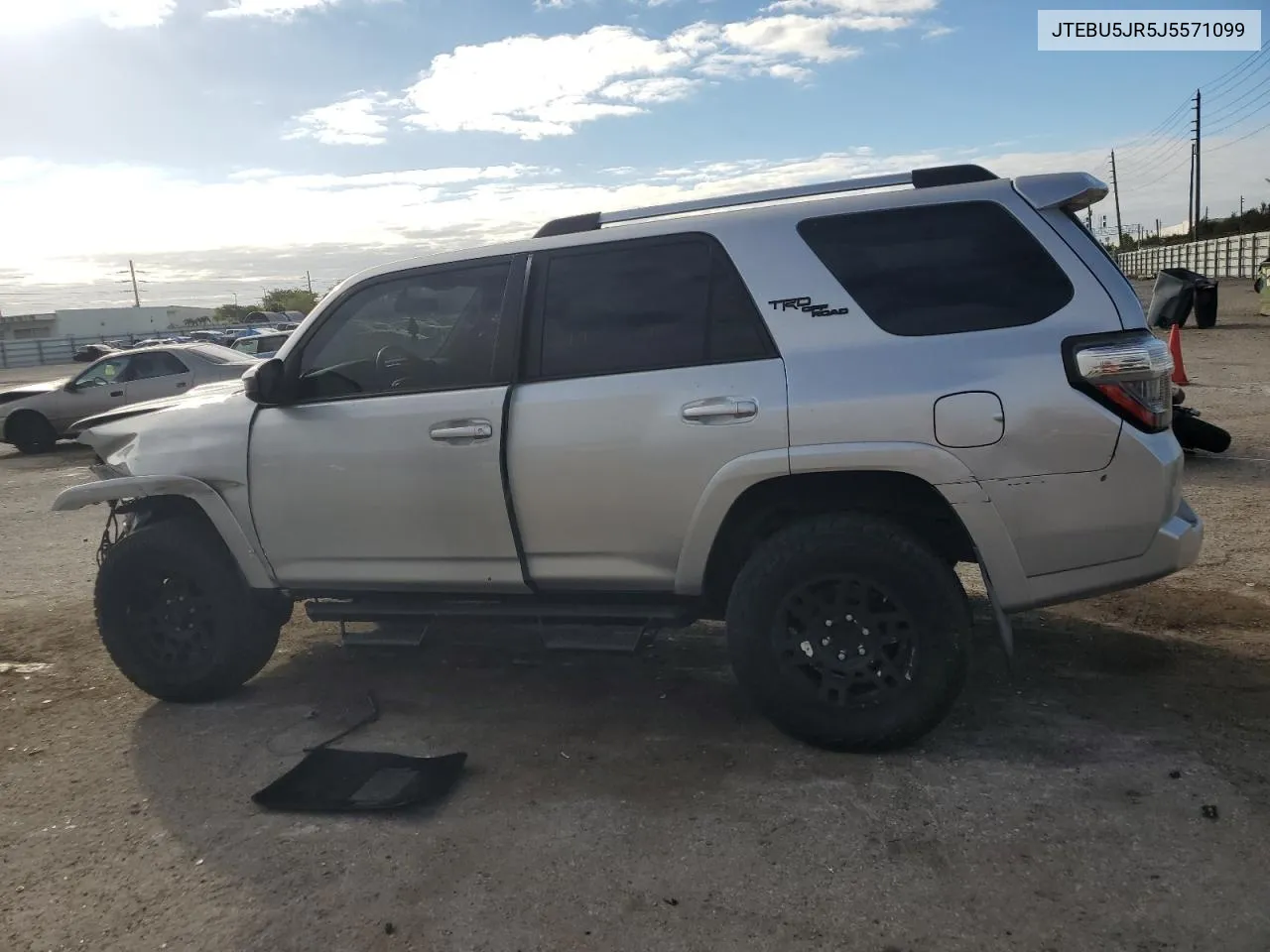 2018 Toyota 4Runner Sr5/Sr5 Premium VIN: JTEBU5JR5J5571099 Lot: 80637204