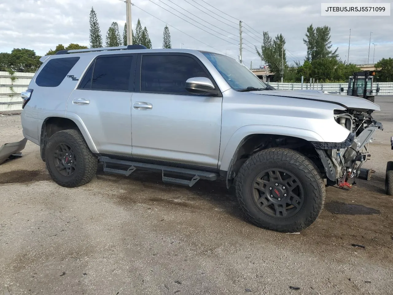 2018 Toyota 4Runner Sr5/Sr5 Premium VIN: JTEBU5JR5J5571099 Lot: 80637204