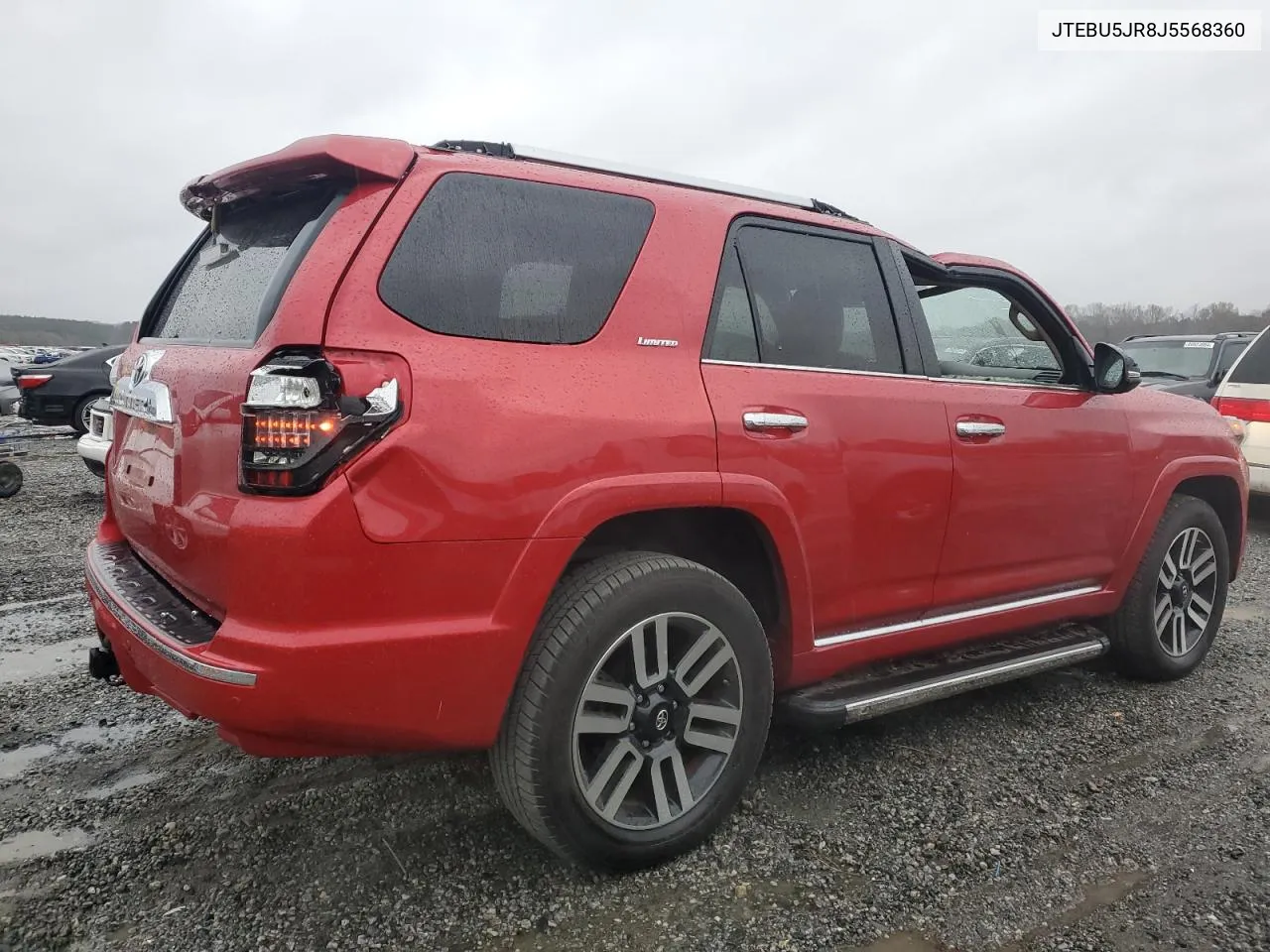 2018 Toyota 4Runner Sr5/Sr5 Premium VIN: JTEBU5JR8J5568360 Lot: 80700154