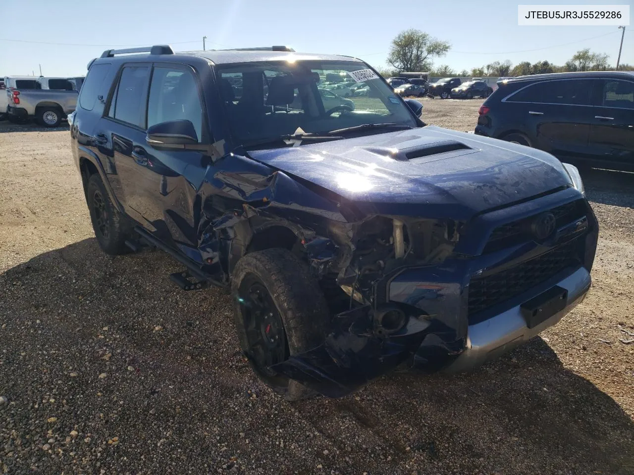 2018 Toyota 4Runner Sr5/Sr5 Premium VIN: JTEBU5JR3J5529286 Lot: 80956024