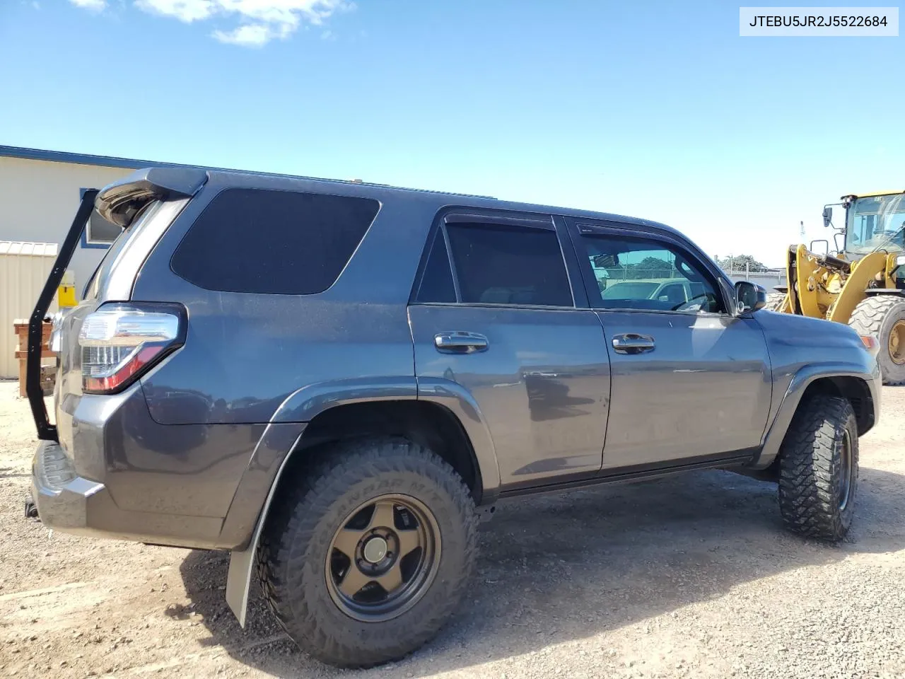 2018 Toyota 4Runner Sr5/Sr5 Premium VIN: JTEBU5JR2J5522684 Lot: 81388274