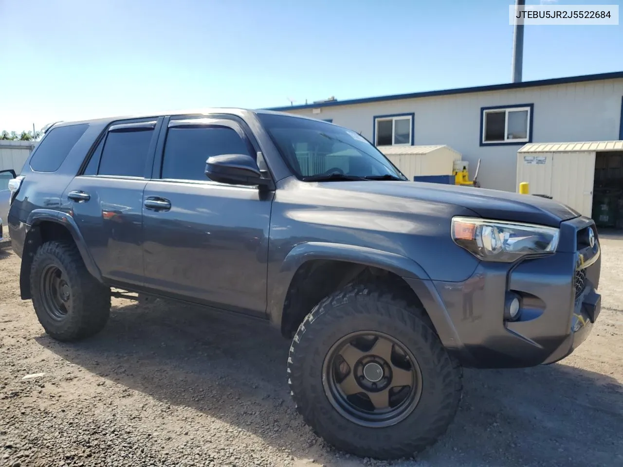 2018 Toyota 4Runner Sr5/Sr5 Premium VIN: JTEBU5JR2J5522684 Lot: 81388274