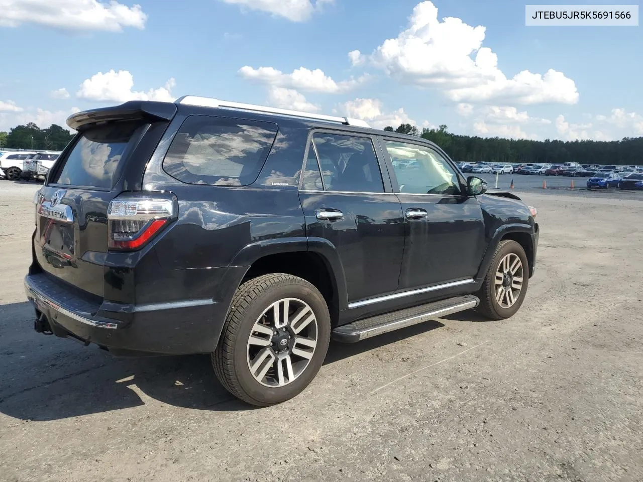 2019 Toyota 4Runner Sr5 VIN: JTEBU5JR5K5691566 Lot: 57737084