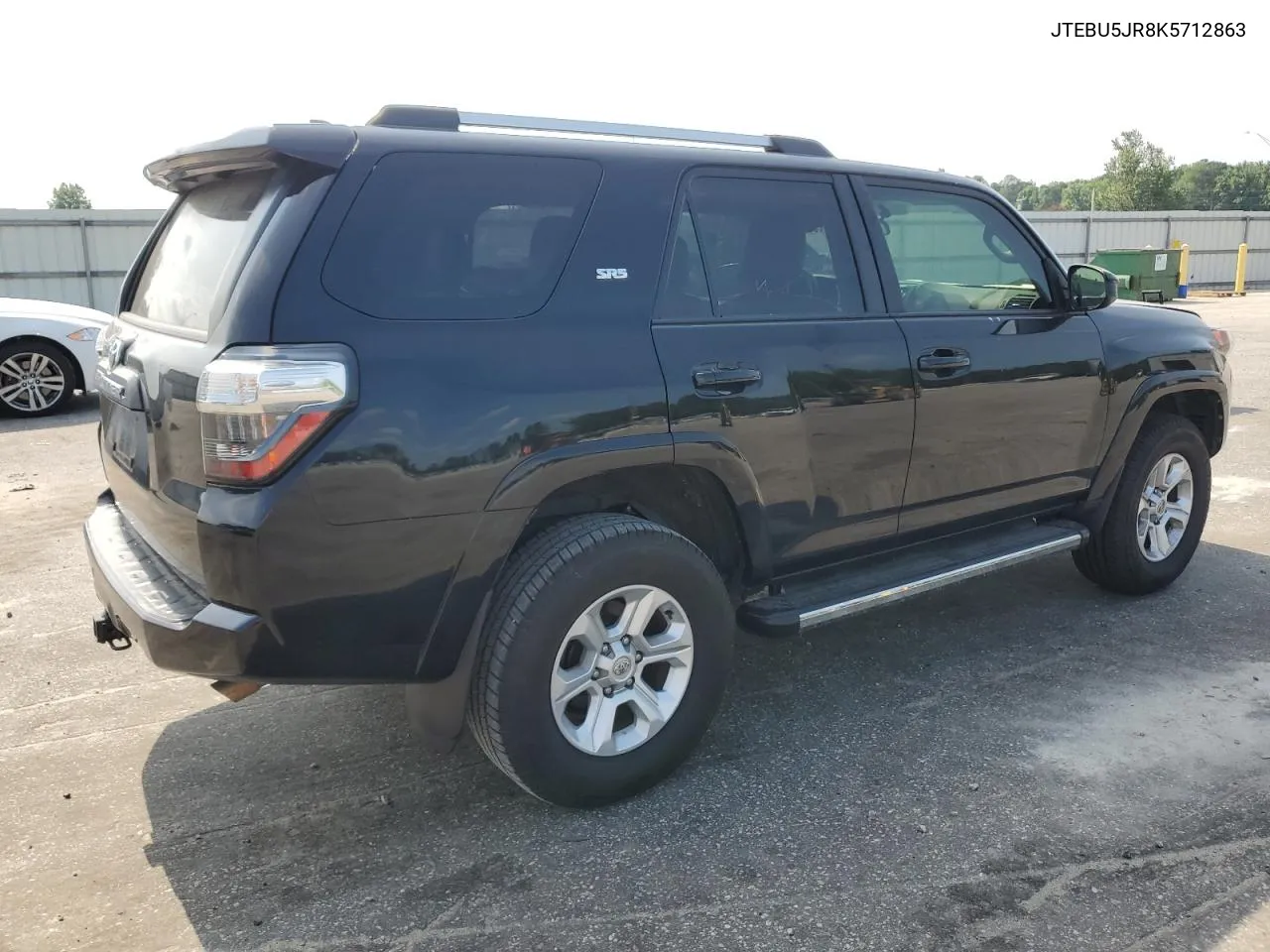 2019 Toyota 4Runner Sr5 VIN: JTEBU5JR8K5712863 Lot: 60300414