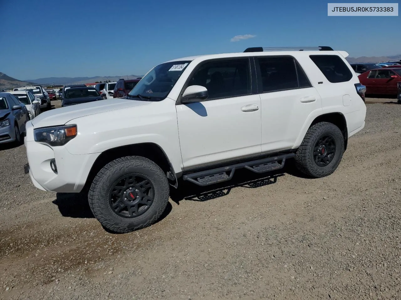 2019 Toyota 4Runner Sr5 VIN: JTEBU5JR0K5733383 Lot: 61981364