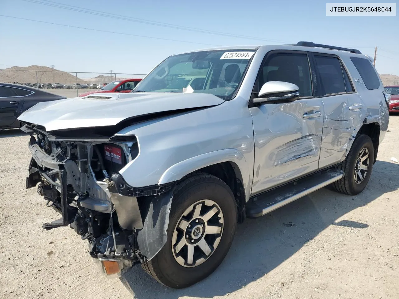 2019 Toyota 4Runner Sr5 VIN: JTEBU5JR2K5648044 Lot: 62524584