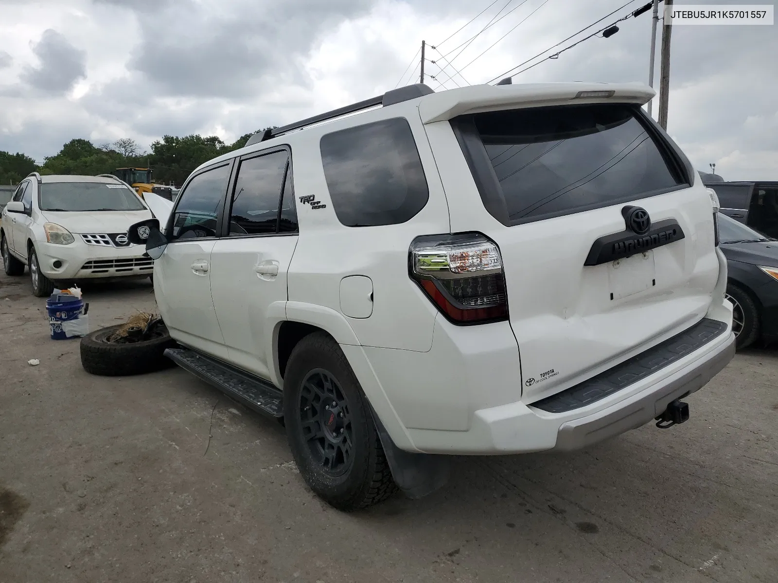 2019 Toyota 4Runner Sr5 VIN: JTEBU5JR1K5701557 Lot: 63236664