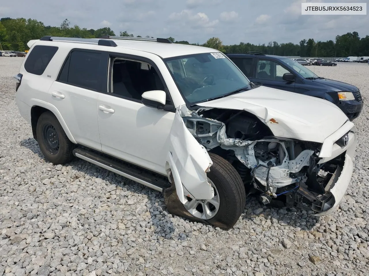 2019 Toyota 4Runner Sr5 VIN: JTEBU5JRXK5634523 Lot: 64961204