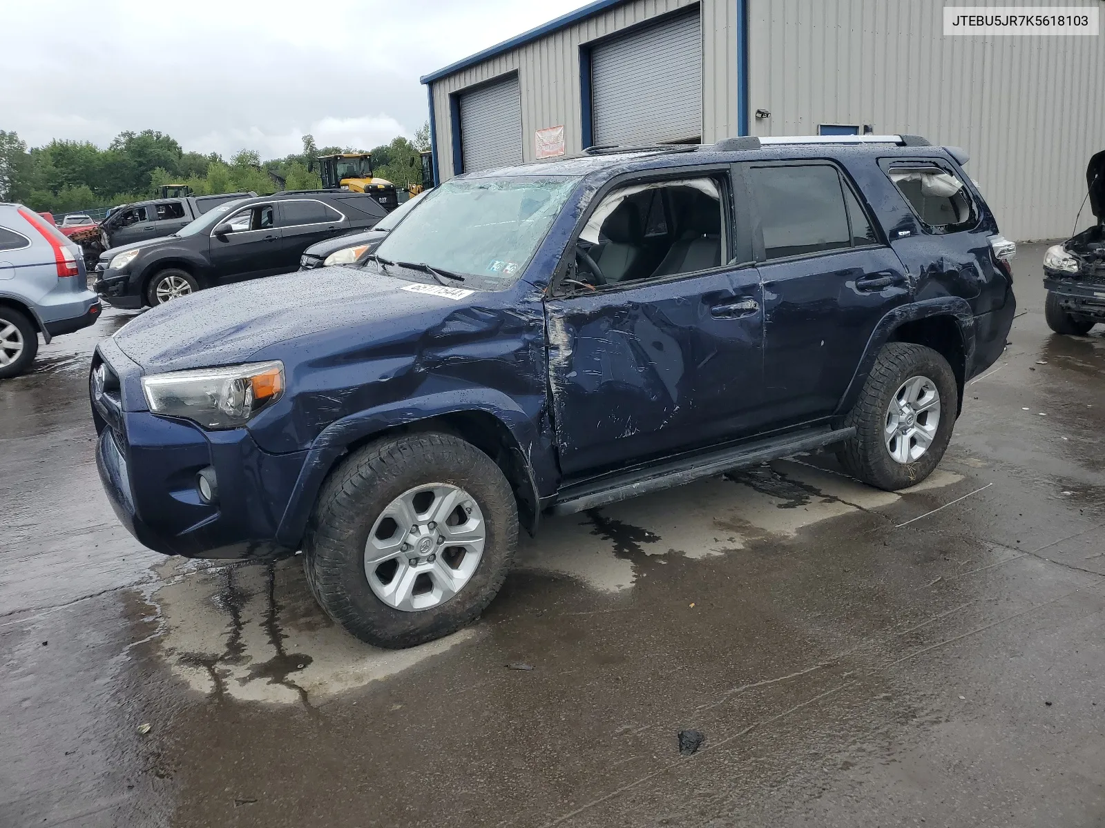 JTEBU5JR7K5618103 2019 Toyota 4Runner Sr5