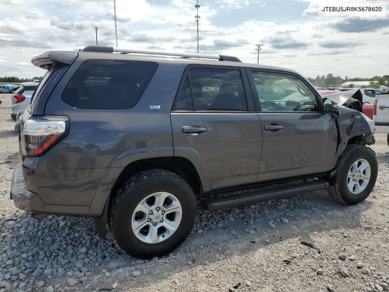 2019 Toyota 4Runner Sr5 VIN: JTEBU5JR8K5678620 Lot: 66840794