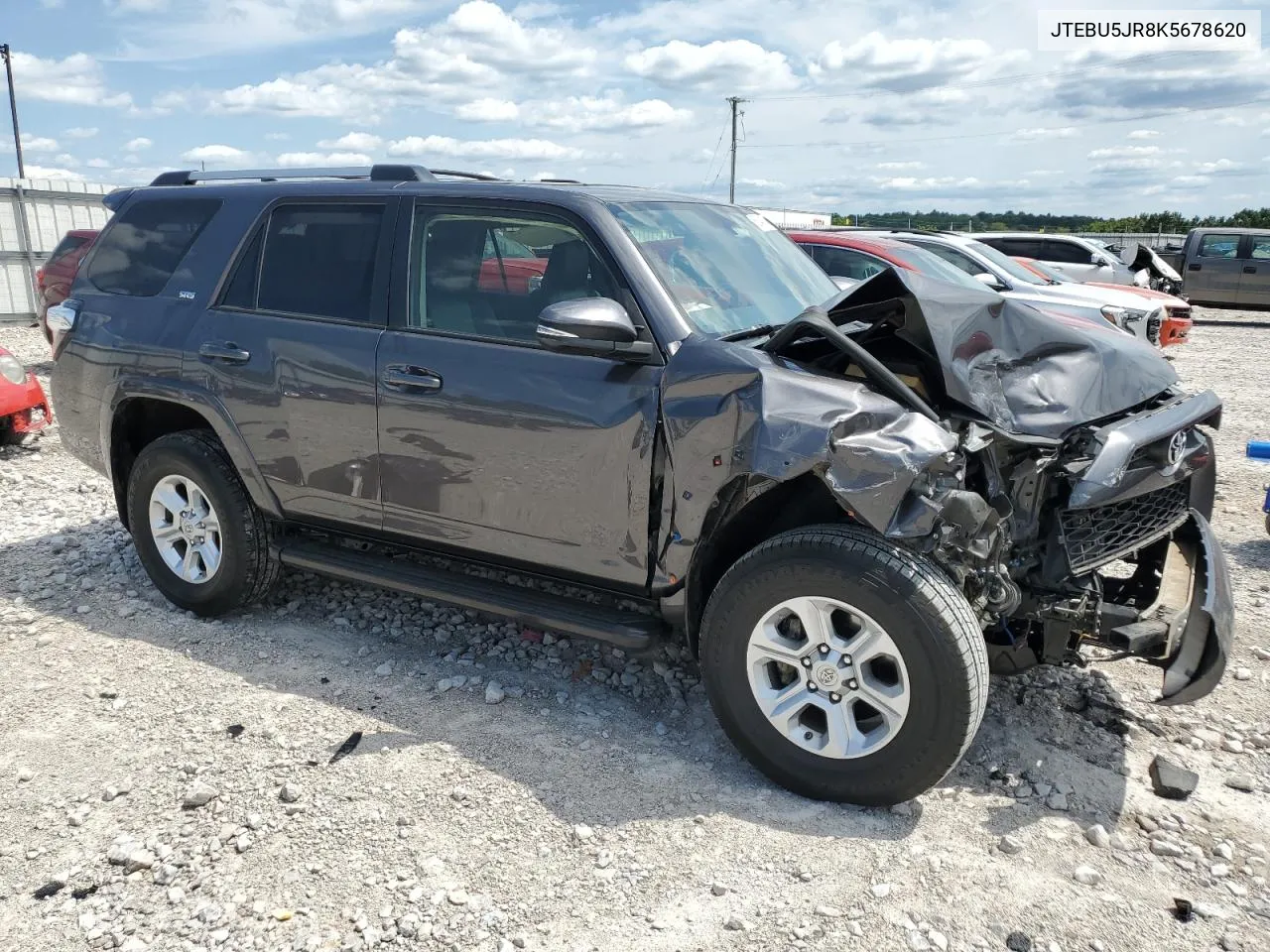 2019 Toyota 4Runner Sr5 VIN: JTEBU5JR8K5678620 Lot: 66840794