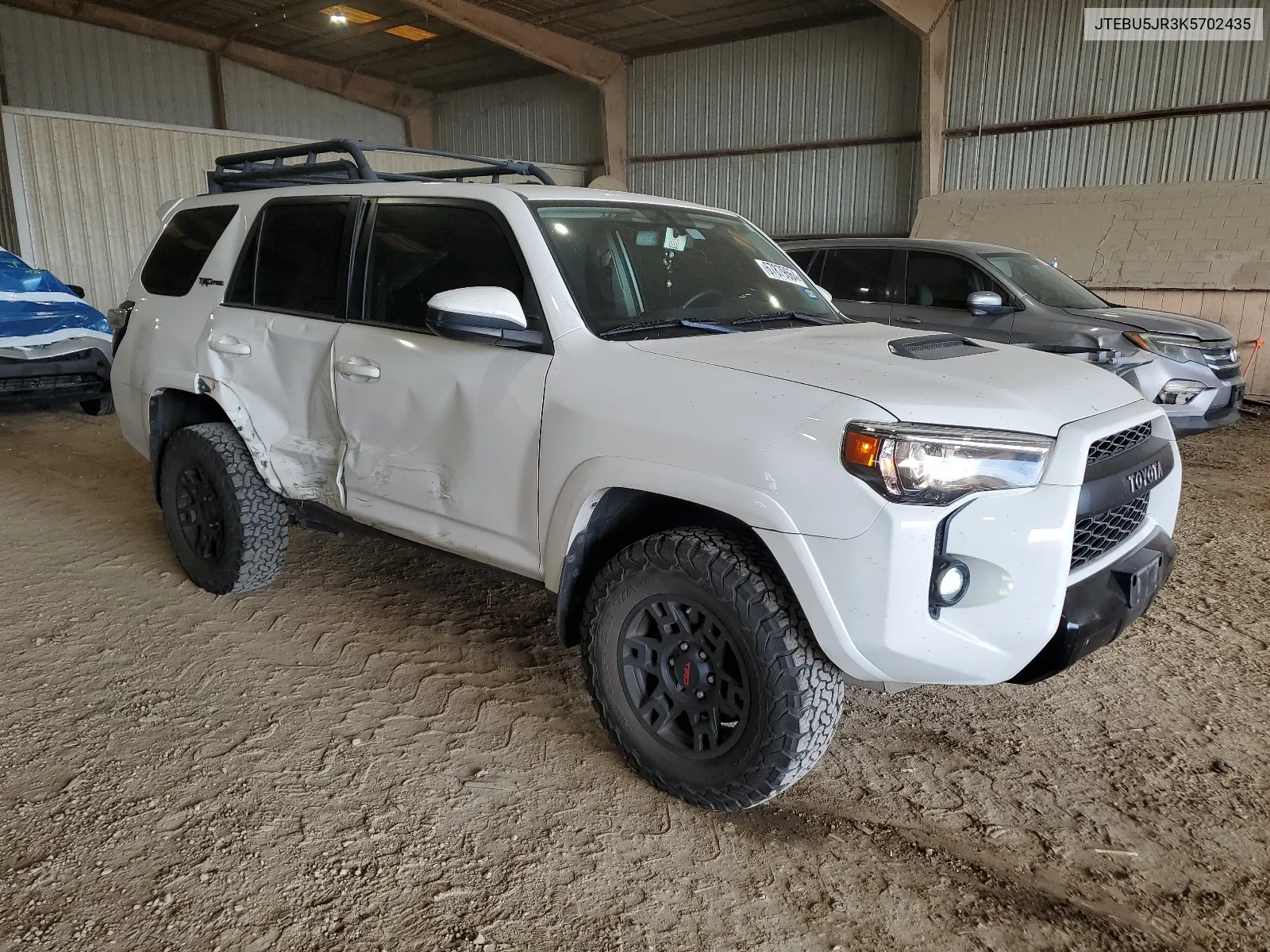 2019 Toyota 4Runner Sr5 VIN: JTEBU5JR3K5702435 Lot: 67879664