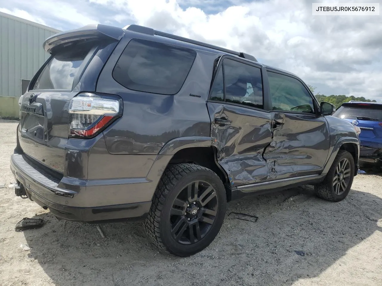 JTEBU5JR0K5676912 2019 Toyota 4Runner Sr5