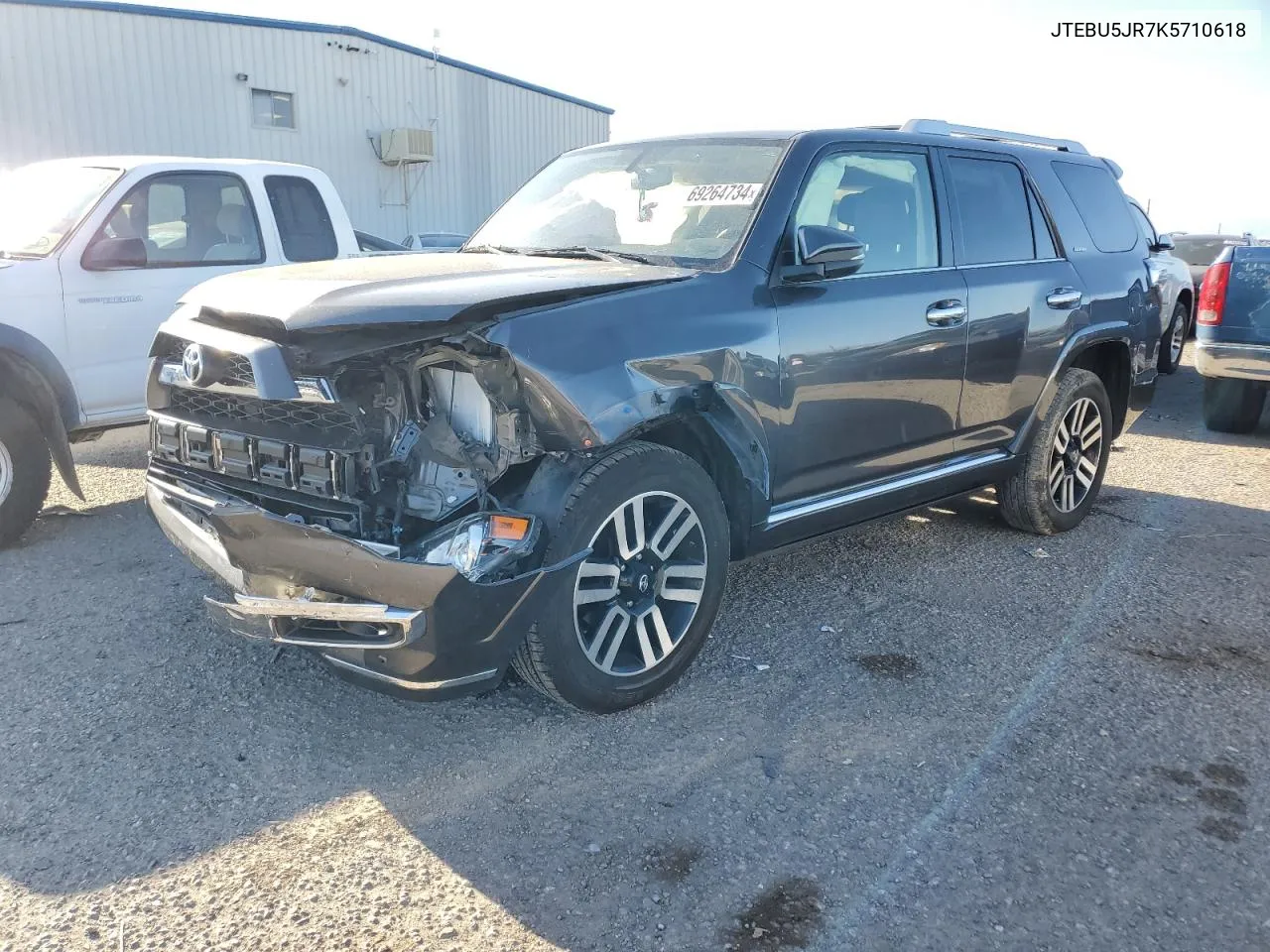 2019 Toyota 4Runner Sr5 VIN: JTEBU5JR7K5710618 Lot: 69264734